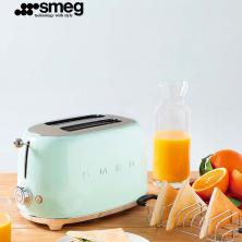SMEG斯麦格 TSF01两片式烤面包机家用早餐吐司机意式复古多士炉