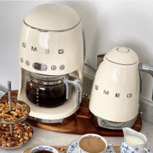 SMEG斯麦格滴漏咖啡机温控电热水壶复古多士炉提高居家仪式幸福感
