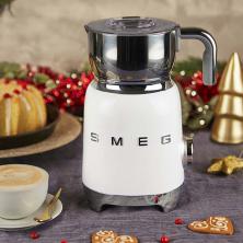 SMEG斯麦格电动奶泡机咖啡奶咖拉花家用全自动冷热打奶器巧克力机