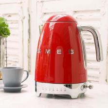 SMEG/斯麦格KLF04电热水壶复古家用泡茶保温一体不锈钢控温电水壶