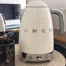 SMEG/斯麦格KLF04电热水壶复古家用泡茶保温一体不锈钢控温电水壶