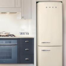 SMEG斯麦格 FAB38双门复古大容量冰箱冷冻冷藏家用客厅意大利进口