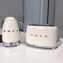 SMEG斯麦格 TSF01多功能复古烤面包机吐司机多士炉家用加热早餐机