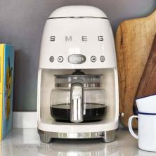SMEG/斯麦格DCF02美式咖啡机家用复古办公全自动滴漏式保温一体机