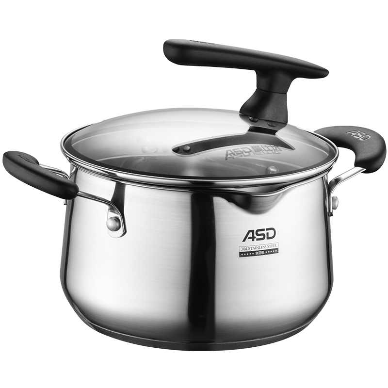 爱仕达ASD威尔士不锈钢汤锅TS22L1Q(22cm)