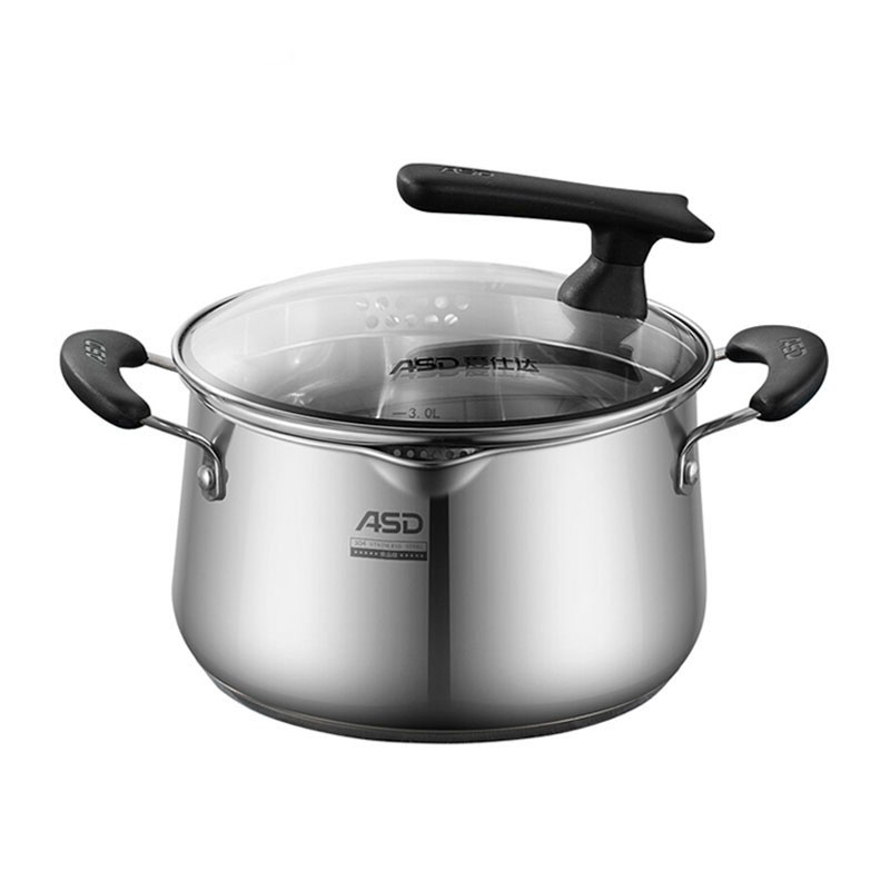 爱仕达ASD威尔士不锈钢汤锅TS24L1Q(24cm)