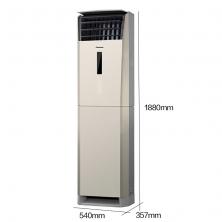 松下 空调立式 纳诺怡净化 家用客厅冷暖变频柜机 大2匹 JE18FL1N