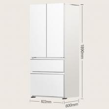 松下冰箱NR-D531TG-W